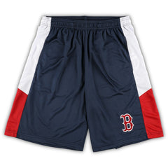 Boston Red Sox Big & Tall Team Shorts - Navy - MLB on Sale