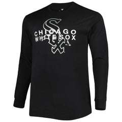 Chicago White Sox Big & Tall Long Sleeve T-Shirt - Black - MLB Online