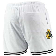 Green Bay Packers Pro Standard Mesh Shorts White/Black