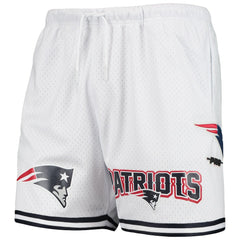 New England Patriots Pro Standard Mesh Shorts White