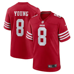 Nike Steve Young San Francisco 49ers Retired Player Game Jersey Scarlet
