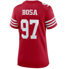 Nike Nick Bosa San Francisco 49ers Women's Player Jersey Scarlet
