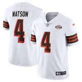 Nike Deshaun Watson Cleveland Browns 2021 Alternate Vapor Limited Jersey White