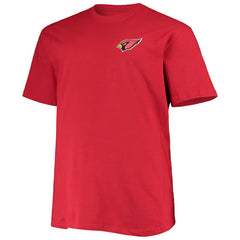 Fanatics Arizona Cardinals Big & Tall #1 Dad 2-Hit T-Shirt Cardinal