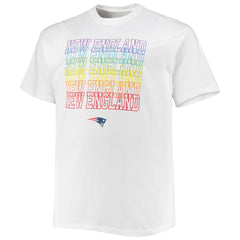 Fanatics New England Patriots Big & Tall City Pride T-Shirt White