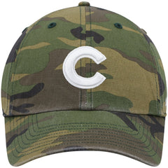 Chicago Cubs '47 Clean Up Adjustable Hat - Camo - 47 brand Lifestyle