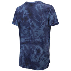 Seattle Kraken Majestic Threads Women's Boyfriend Tie-Dye T-Shirt - Deep Sea Blue - NHL 4837502