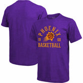 Phoenix Suns Majestic Threads Ball Hog Tri-Blend T-Shirt Heathered Purple