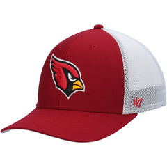 47 brand Arizona Cardinals '47 Trophy Trucker Flex Hat Cardinal/White