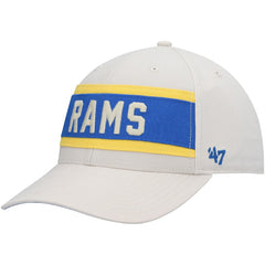 47 brand Los Angeles Rams '47 Crossroad MVP Adjustable Hat Cream