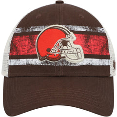 47 brand Cleveland Browns '47 Interlude MVP Trucker Snapback Hat Brown/White