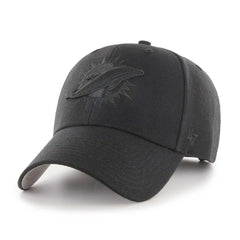 47 brand Miami Dolphins '47 Tonal MVP Adjustable Hat Black