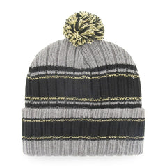 47 brand New Orleans Saints '47 Rexford Cuffed Knit Hat with Pom Graphite/Black