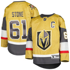 Mark Stone Vegas Golden Knights Youth Home Captain Patch Premier Player Jersey - Gold - NHL 4845239