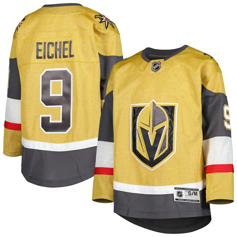 Jack Eichel Vegas Golden Knights Youth Home Premier Player Jersey - Gold - NHL 4845240
