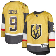 Jack Eichel Vegas Golden Knights Youth Home Premier Player Jersey - Gold - NHL 4845240