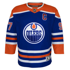Connor McDavid Edmonton Oilers Youth Home Premier Player Jersey - Royal - NHL 4845241