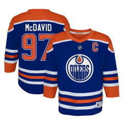 Connor McDavid Edmonton Oilers Youth Home Replica Player Jersey - Royal - NHL 4845420