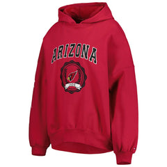 Arizona Cardinals Tommy Hilfiger Women's Becca Drop Shoulder Pullover Hoodie Cardinal