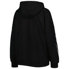 Pittsburgh Steelers Tommy Hilfiger Women's Becca Drop Shoulder Pullover Hoodie Black