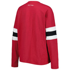 Arizona Cardinals Tommy Hilfiger Women's Justine Long Sleeve Tunic T-Shirt Cardinal