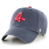 Boston Red Sox '47 Clean Up Adjustable Hat - Navy - 47 brand Discount
