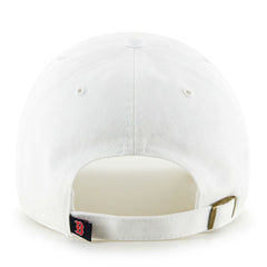 Boston Red Sox '47 Team Logo Clean Up Adjustable Hat - White - 47 brand Online