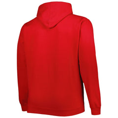 Chicago Bulls Big & Tall Heart & Soul Pullover Hoodie Red