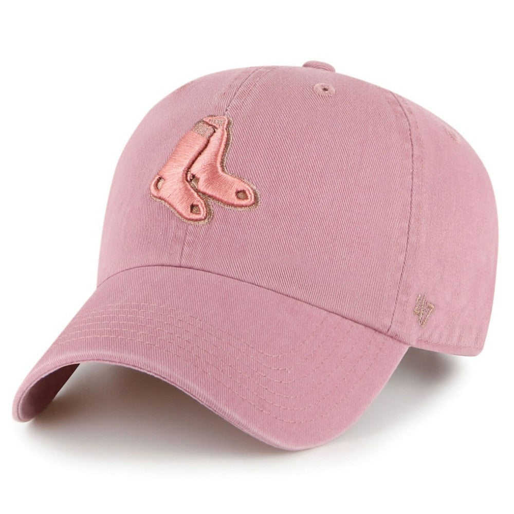 Boston Red Sox '47 Women's Clean Up Adjustable Hat - Pink - 47 brand Discount