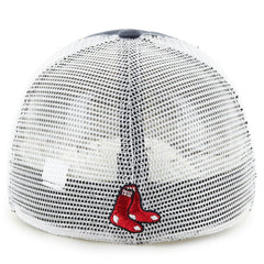 Boston Red Sox '47 Blue Mountain Trucker Flex Hat - Navy - 47 brand Lifestyle
