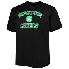Boston Celtics Big & Tall Heart & Soul T-Shirt Black
