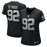 Nike Richard Seymour Las Vegas Raiders Women's Retired Player Game Jersey Black
