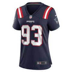 Nike Richard Seymour New England Patriots Women's Retired Player Game Jersey Navy