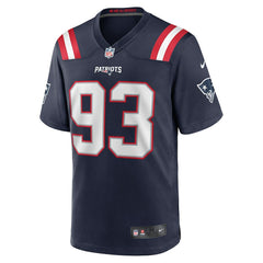 Nike Richard Seymour New England Patriots Retired Player Game Jersey Navy