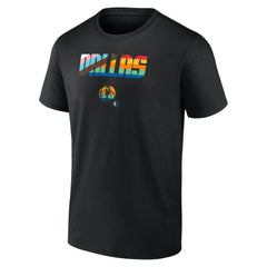 Dallas Mavericks Pride T-Shirt Black