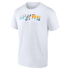 San Antonio Spurs Pride T-Shirt White