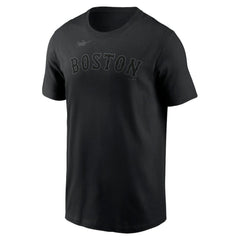 David Ortiz Boston Red Sox Nike Name & Number T-Shirt - Black - Nike Discount