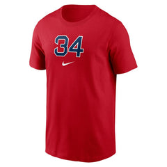 David Ortiz Boston Red Sox Nike 2022 Hall of Fame Essential T-Shirt - Red - Nike Sale