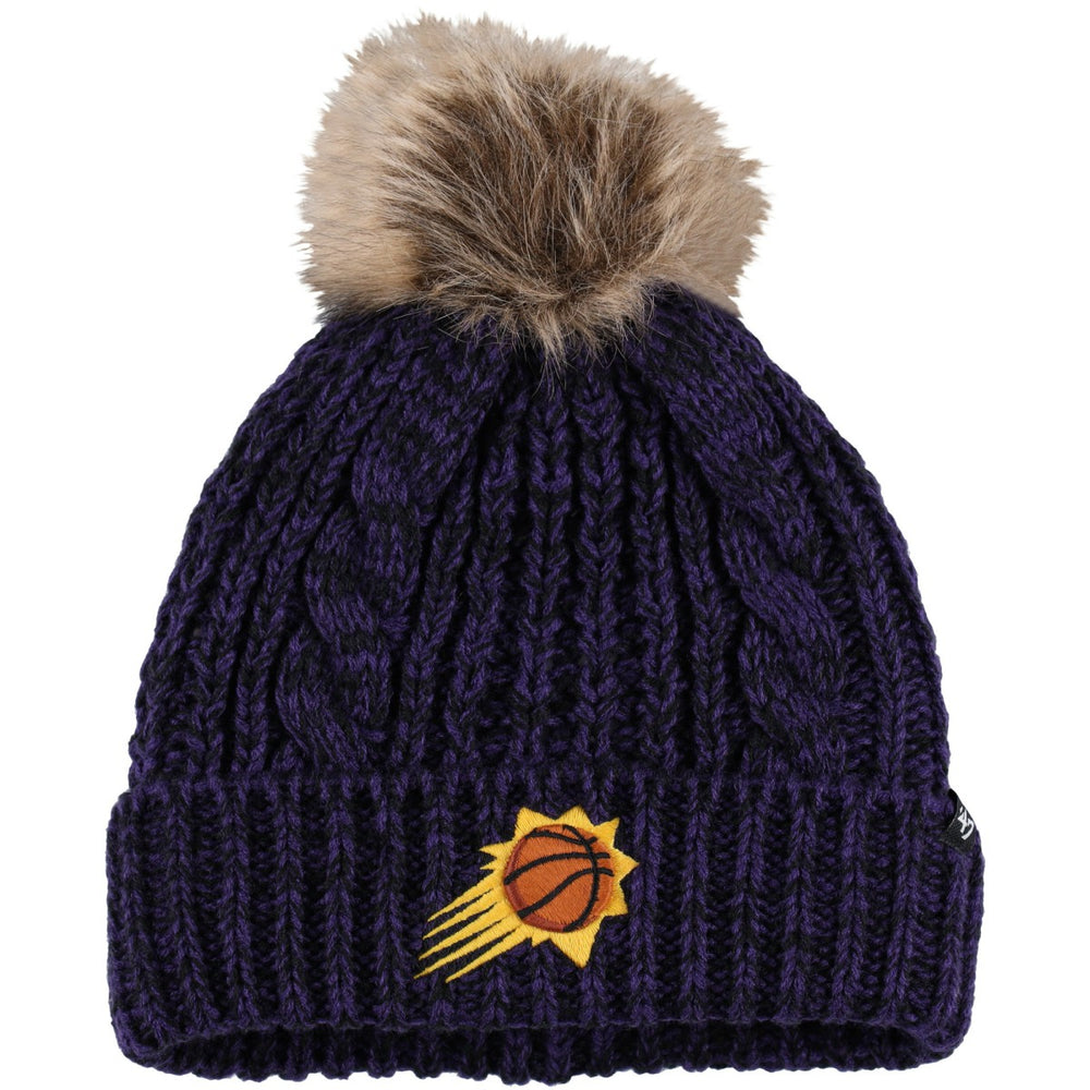 Phoenix Suns '47 Women's Meeko Cuffed Knit Hat with Pom Purple | 47 brand outlet