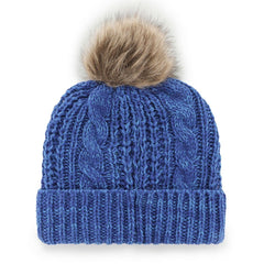 Detroit Pistons '47 Women's Meeko Cuffed Knit Hat with Pom for sale Royal | 47 brand discount