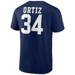 David Ortiz Boston Red Sox Fanatics Logo Graphic T-Shirt - Navy - Fanatics Sale