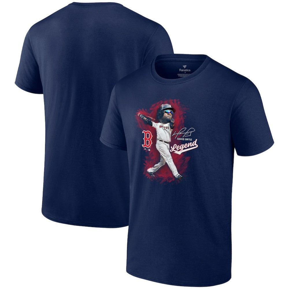 David Ortiz Boston Red Sox Fanatics Legend Graphic T-Shirt - Navy - Fanatics Lifestyle