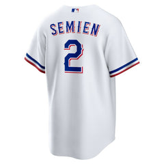 Marcus Semien Texas Rangers Nike Home Replica Player Jersey - White - Nike Lifestyle