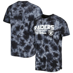 Las Vegas Raiders MSX by Michael Strahan Recovery Tie-Dye T-Shirt Black