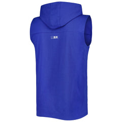 Indianapolis Colts MSX by Michael Strahan Relay Sleeveless Pullover Hoodie Royal