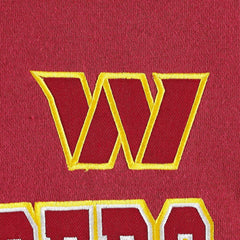 Washington Commanders Starter Draft Fleece Raglan Pullover Hoodie Burgundy