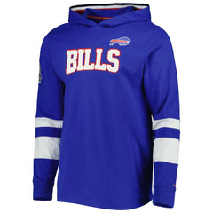 Buffalo Bills Tommy Hilfiger Alex Long Sleeve Hoodie T-Shirt Royal/White