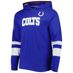 Indianapolis Colts Tommy Hilfiger Alex Long Sleeve Hoodie T-Shirt Royal/White