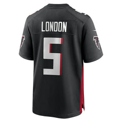 Nike Drake London Atlanta Falcons Player Game Jersey Black