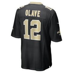 Nike Chris Olave New Orleans Saints Player Game Jersey Black